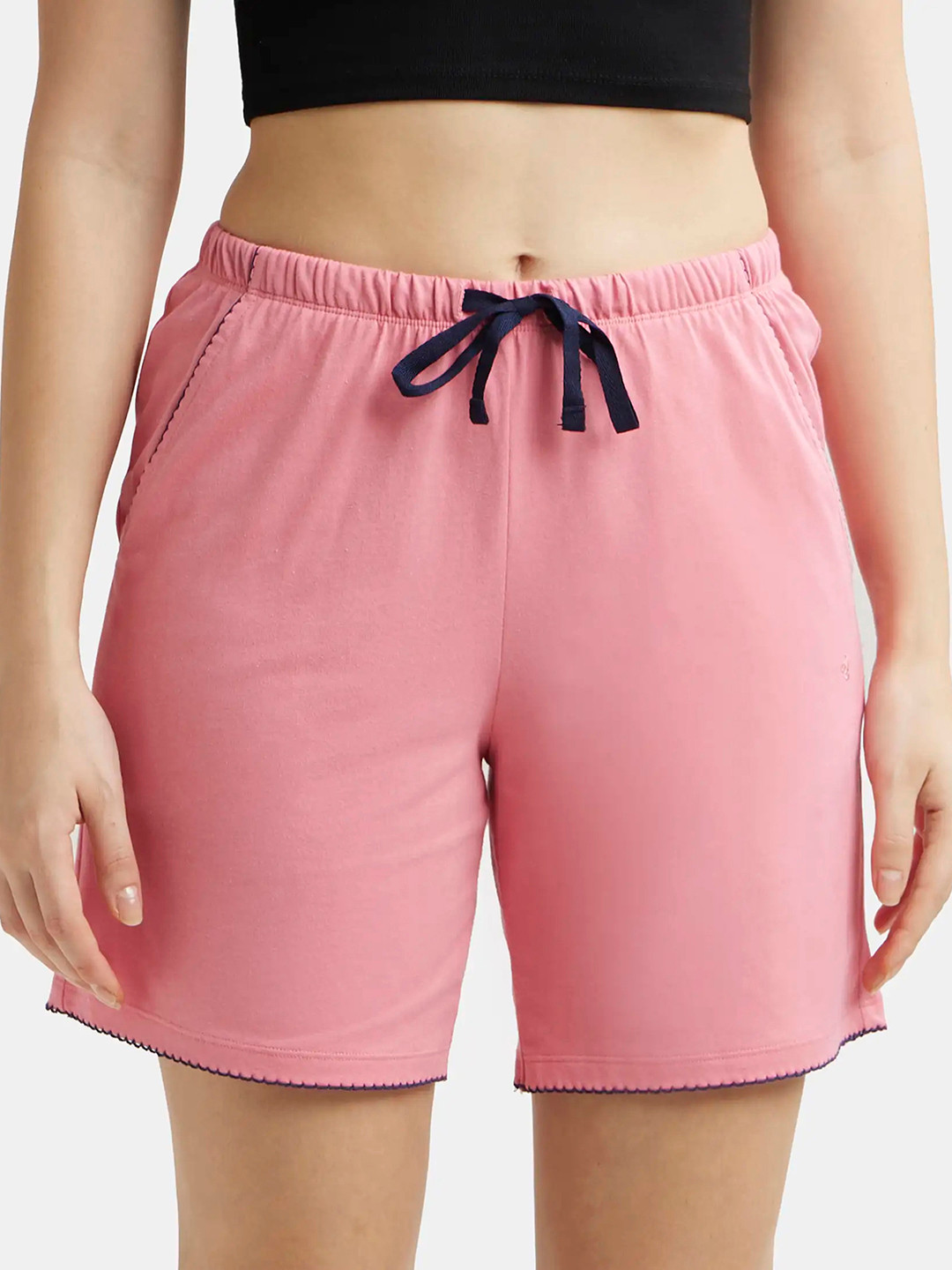 Jockey Super Combed Cotton Relaxed Fit Sleep Shorts-RX72