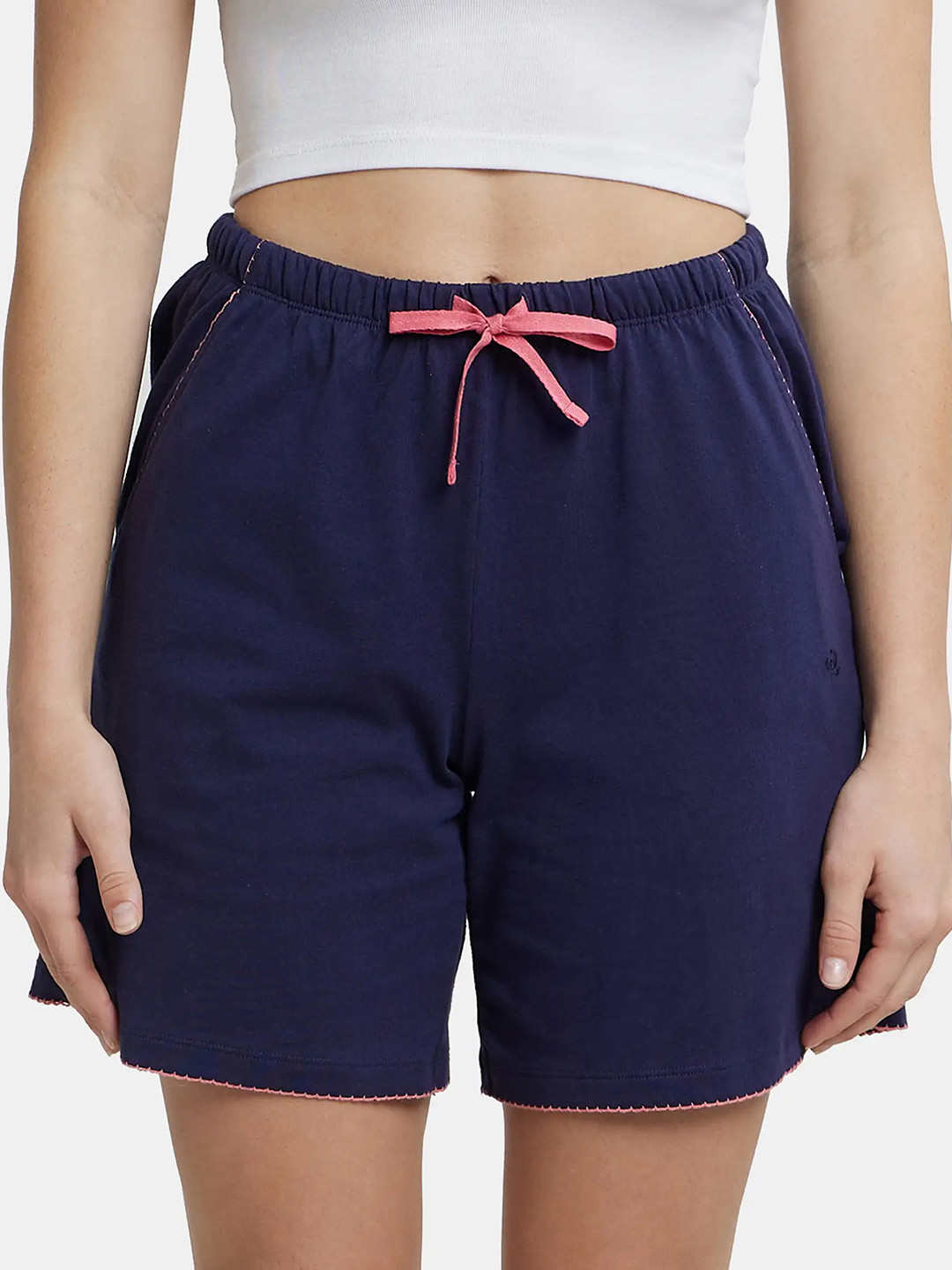 Jockey Super Combed Cotton Relaxed Fit Sleep Shorts-RX72