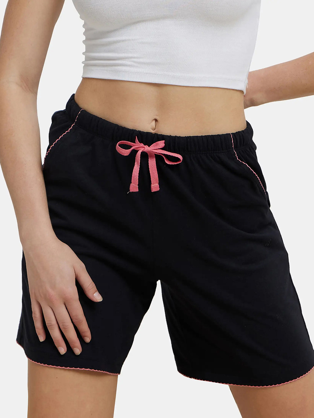 Jockey Super Combed Cotton Relaxed Fit Sleep Shorts-RX72