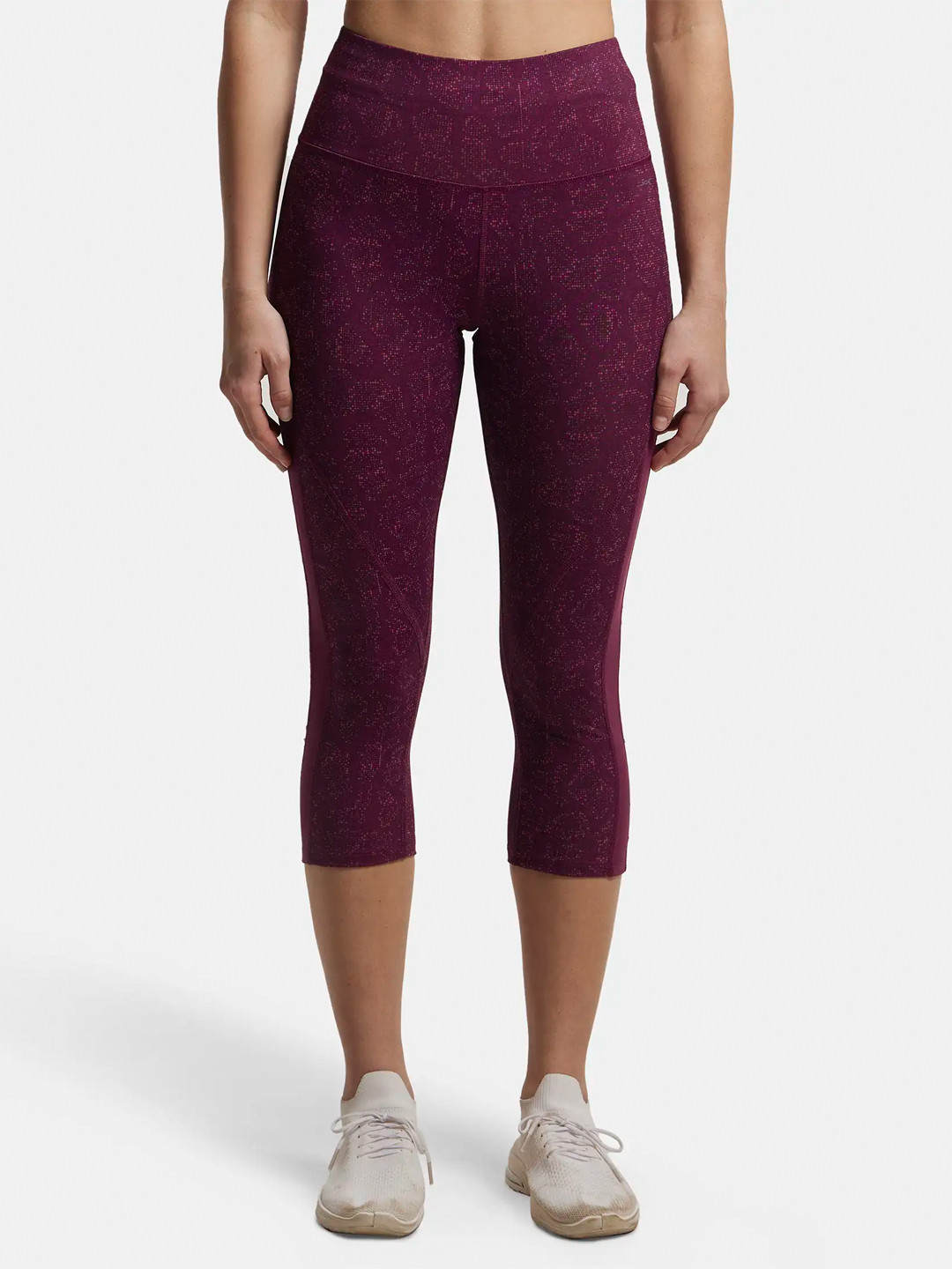 Jockey Microfiber Stretch Slim Fit Capri with Back Waistband Pocket-MW36