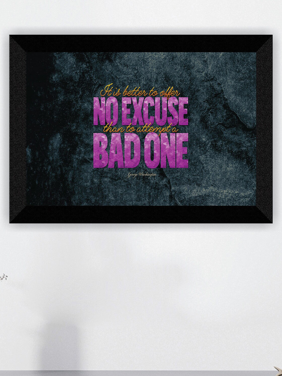 SAF Quotes Purple Canvas Wall Kids Room Rectangle Potrait Photographs Wall Art -11 x 14In