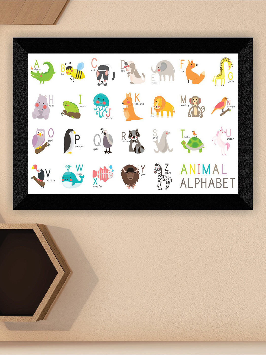 SAF White Paper Wall Kids Room Rectangle Potrait Paintings Wall Art -11 x 14In