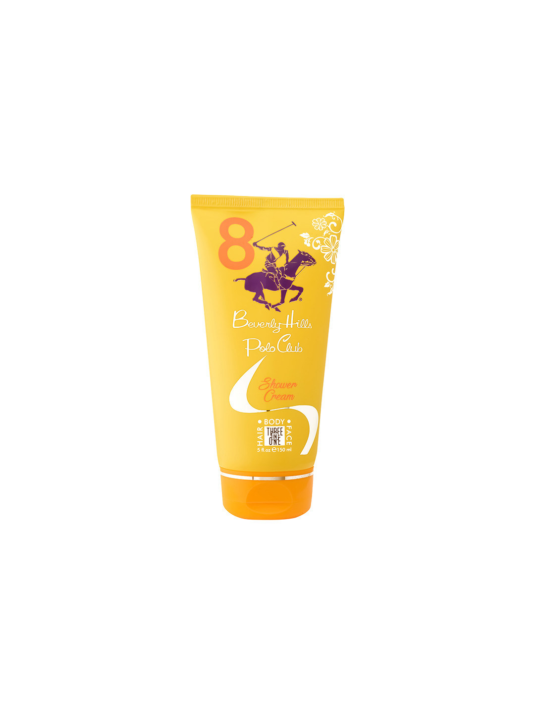 Beverly Hills Polo Club Women Sports No.8 3-in-1 Shower Cream - 150ml