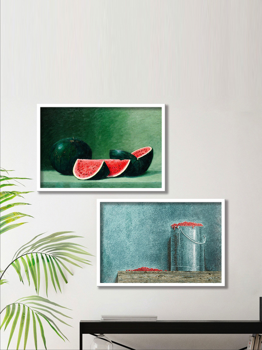 SAF Paper 2 Piece Wall Rectangle Paintings Wall Art - 19.5 x 13.5 In