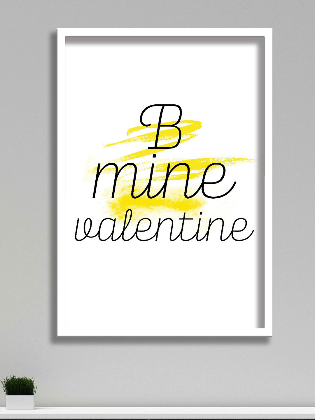 SAF Valentine Premium Paper Wall Rectangle Paintings Wall Art - 13.5x19.5In