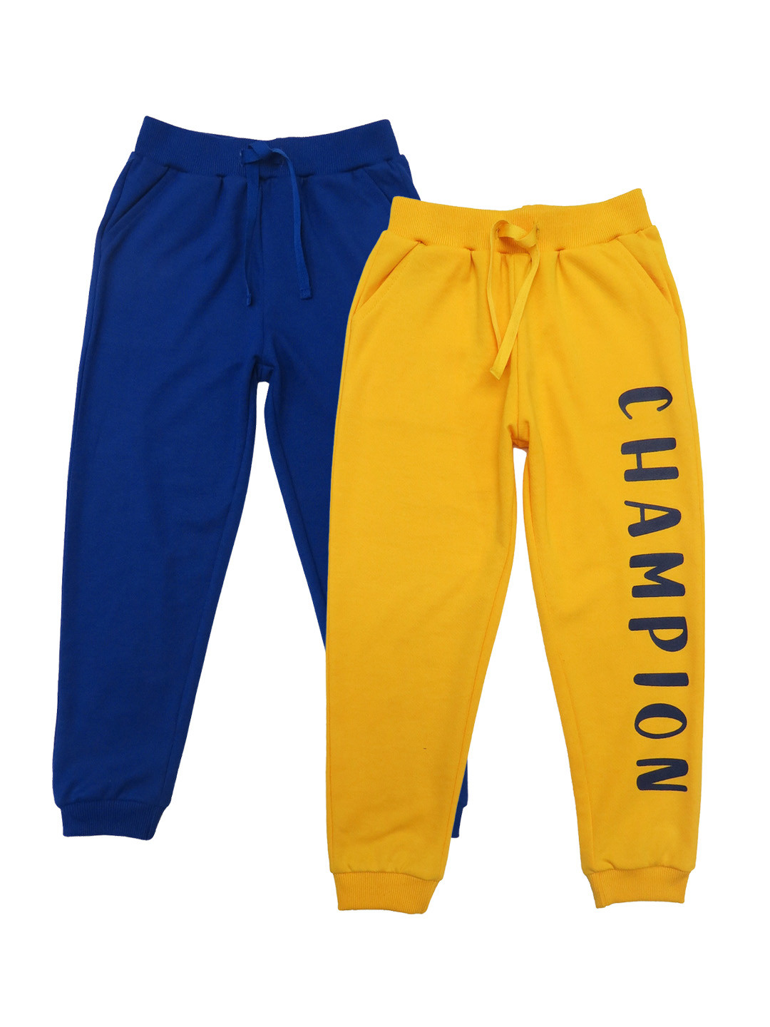 Clothe Funn Boys Pack of 2 Typography Printed Joggers