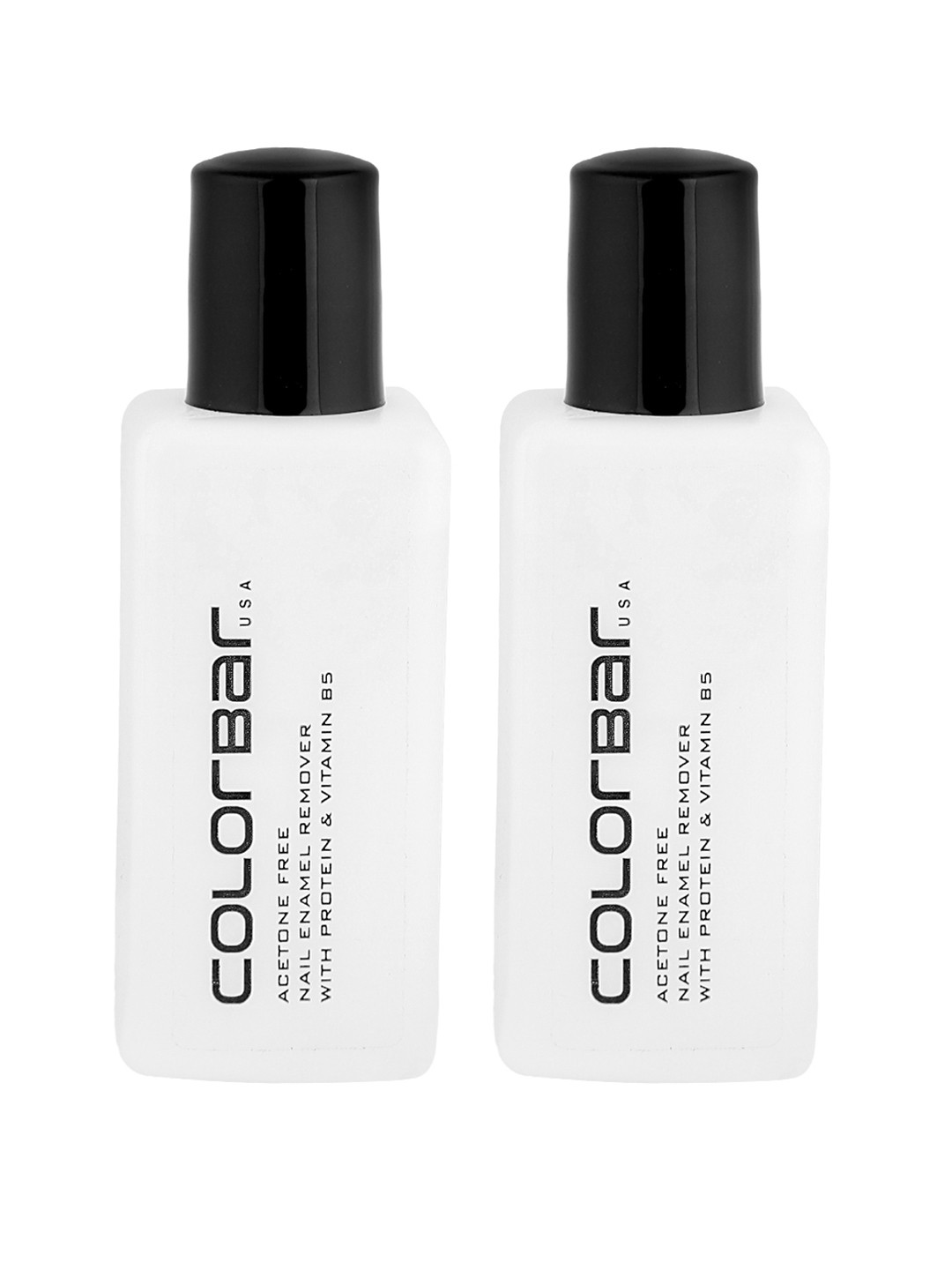 Colorbar Set of 2 Nail Enamel Remover with Protein & Vitamin B5 - 110ml each