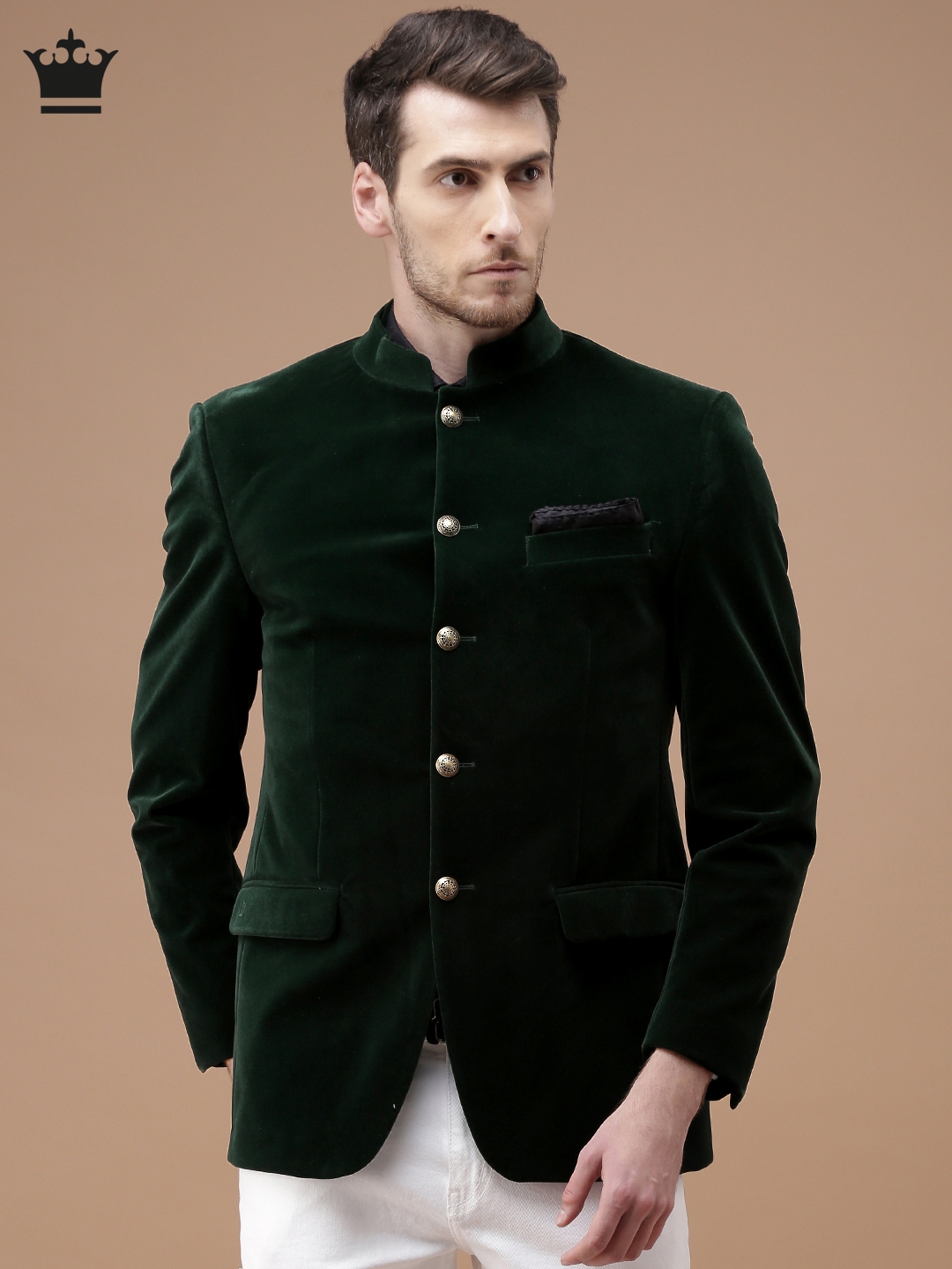 Louis Philippe Coats And Blazers : Buy Louis Philippe Green Blazer Online