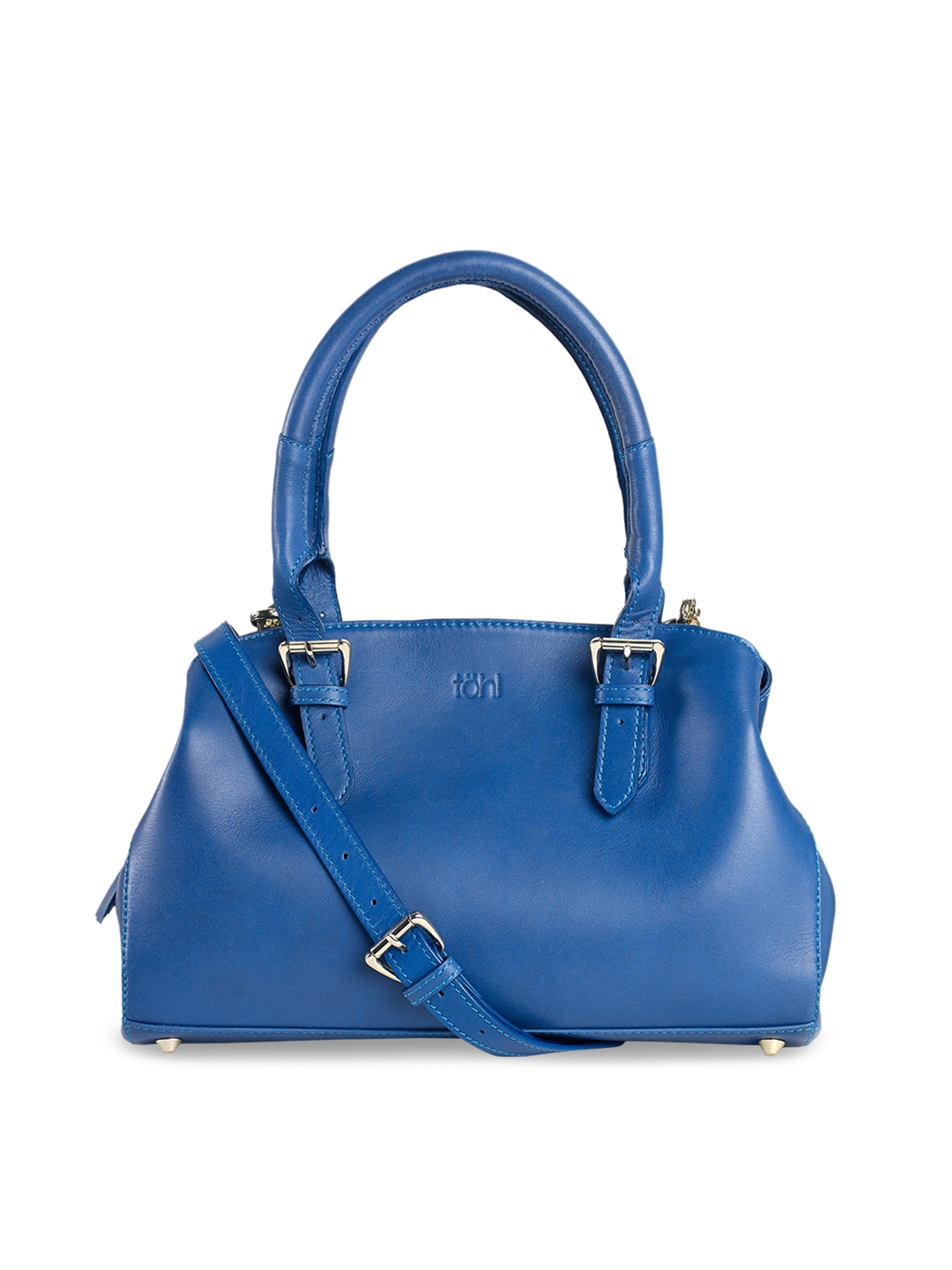 Buy Tohl Blue Solid Leather Handbag Handbags for Women 2351888