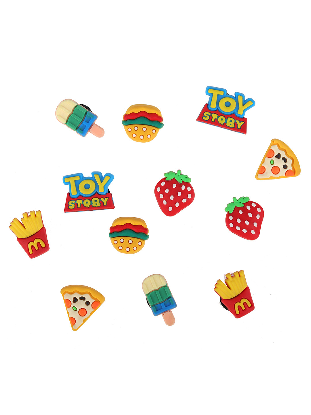 CASSIEY Set Of 12 Croc Jibbitz