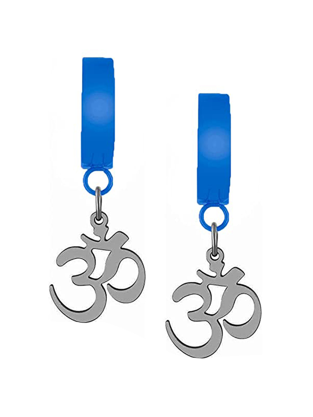 VIEN Contemporary Om Hoop Earrings