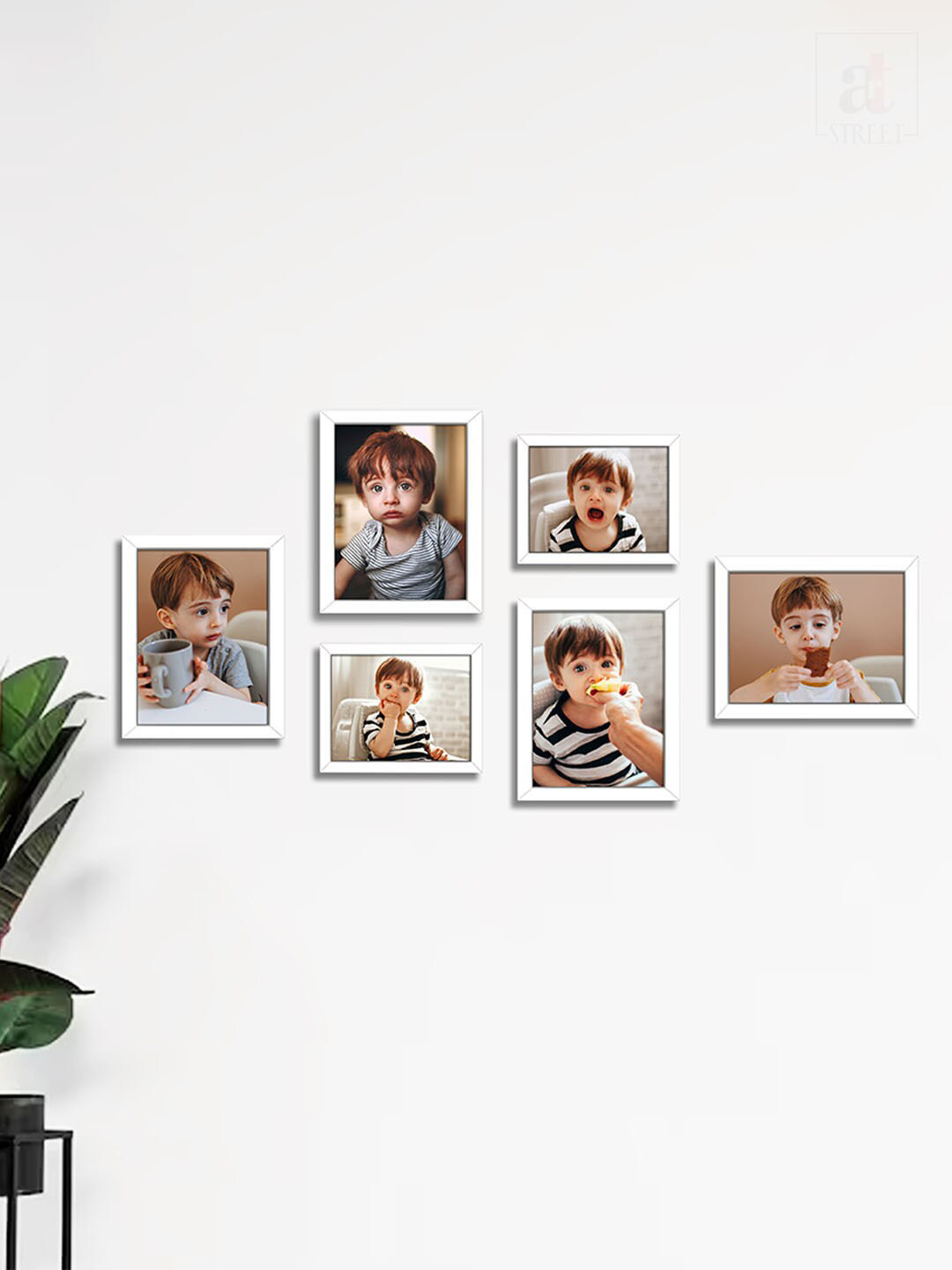 Art Street White 6 Pieces Photo Frames Photo Frames