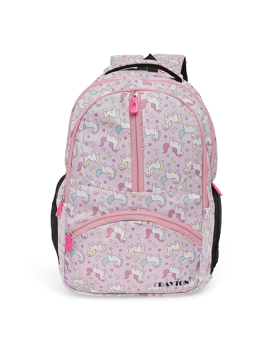 CRAYTON Printed 15 Inch Laptop Backpack With Compression Straps