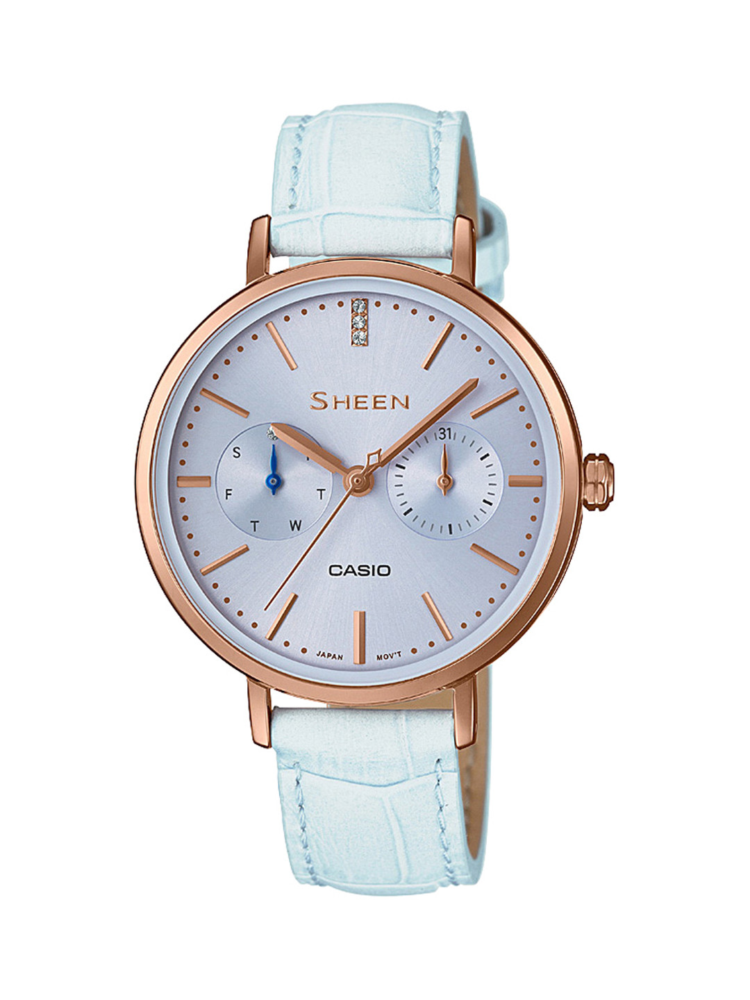 Casio Sheen Women Blue Analogue watch SX199 SHE-3054PGL-2AUDR