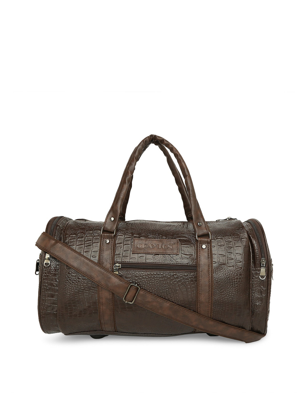 CRAYTON Medium Textured Duffel Bag