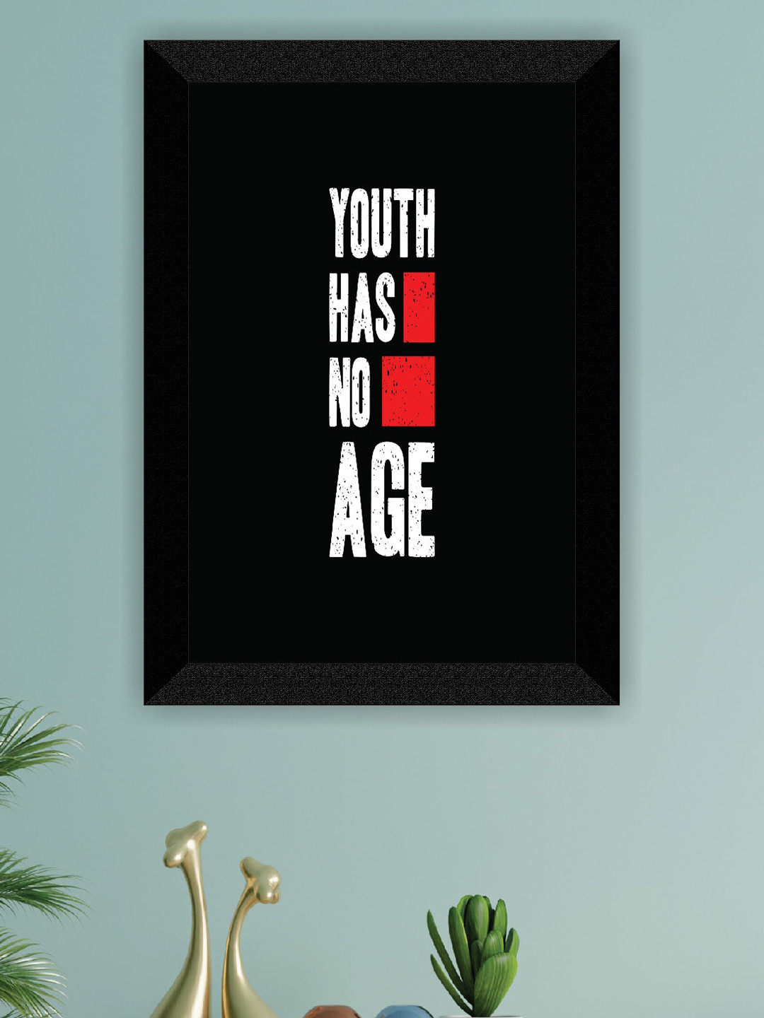 SAF Quotes Black Paper Wall Kids Room Rectangle Potrait Paintings Wall Art -11 x 14In