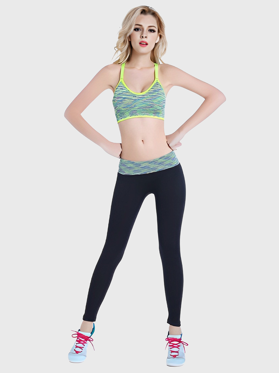 CASSIEY Women Slim Fit Stretchable Rapid-Dry Ankle Length Sports Tights