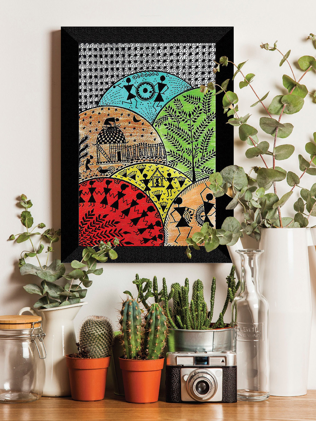 SAF Paper Wall Rectangle Portrait Paintings Wall Art-14 x 11In