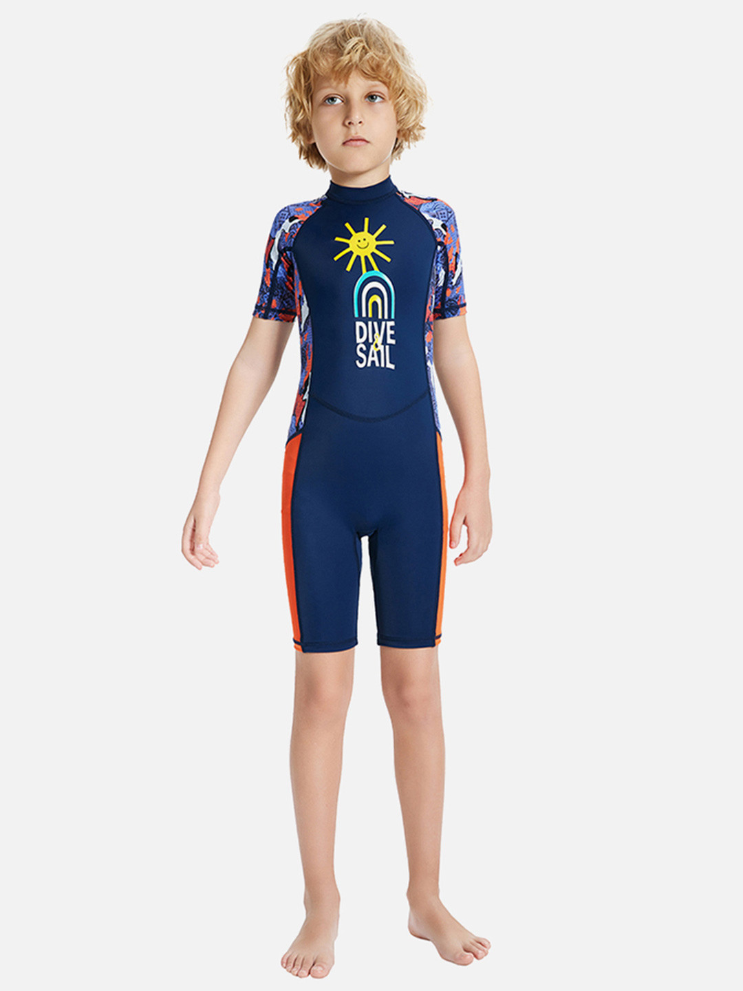 Little Surprise Box LLP Kids Sunshine Printed Legsuit