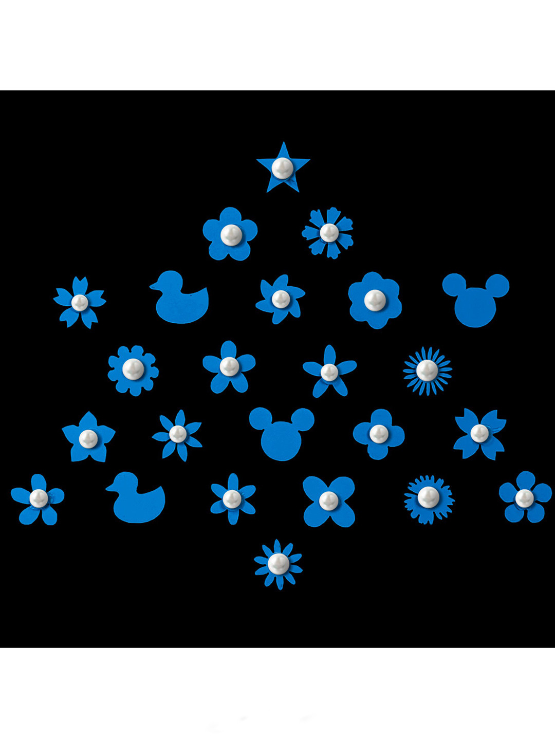 Comet Busters Set of 24 Blue Bindis