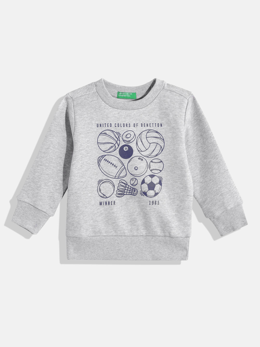 United Colors of Benetton Boys Printed Sweatshirt
