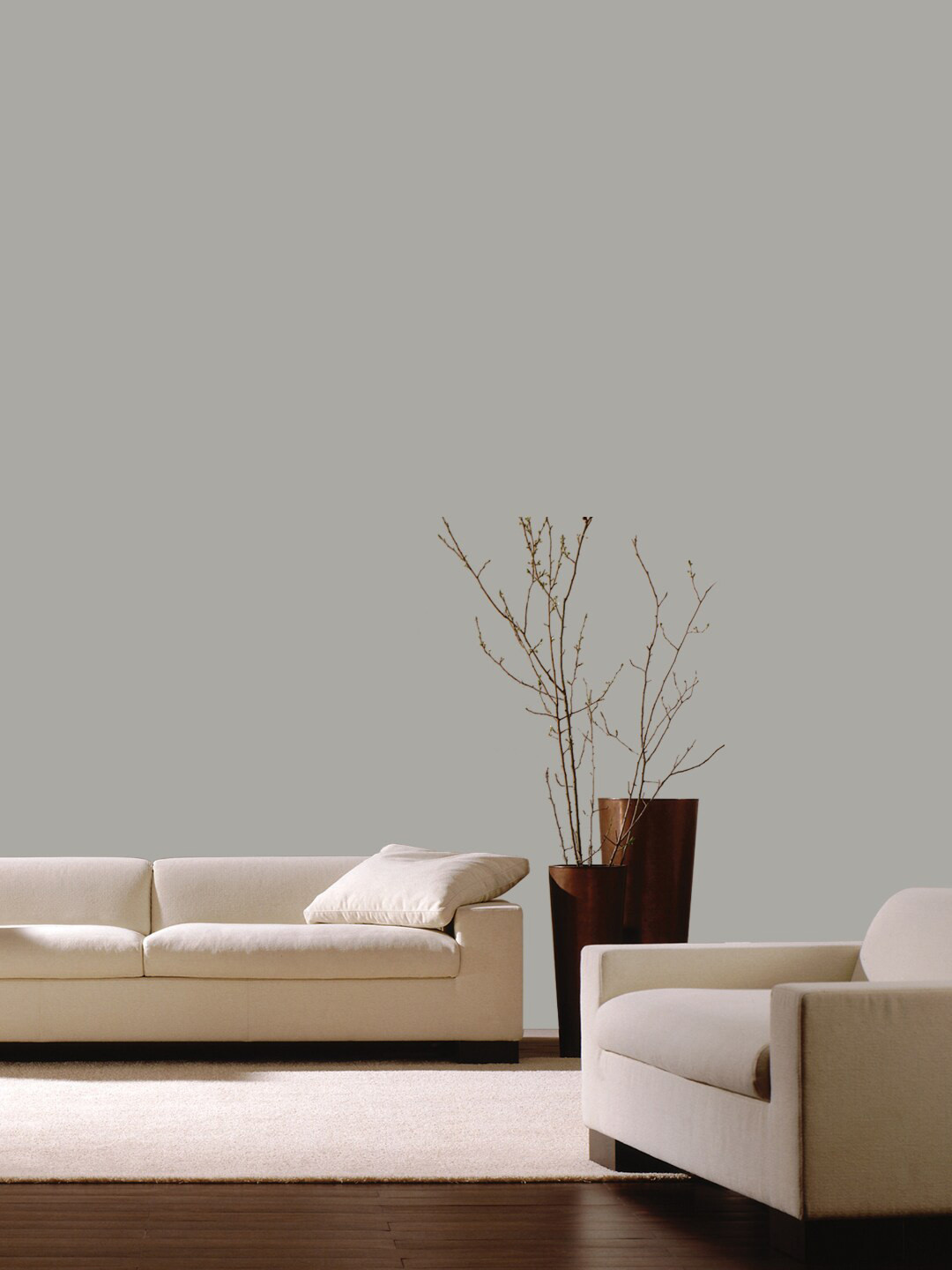 Jaamso Royals Grey Matte Finish Self Adhesive Wallpaper