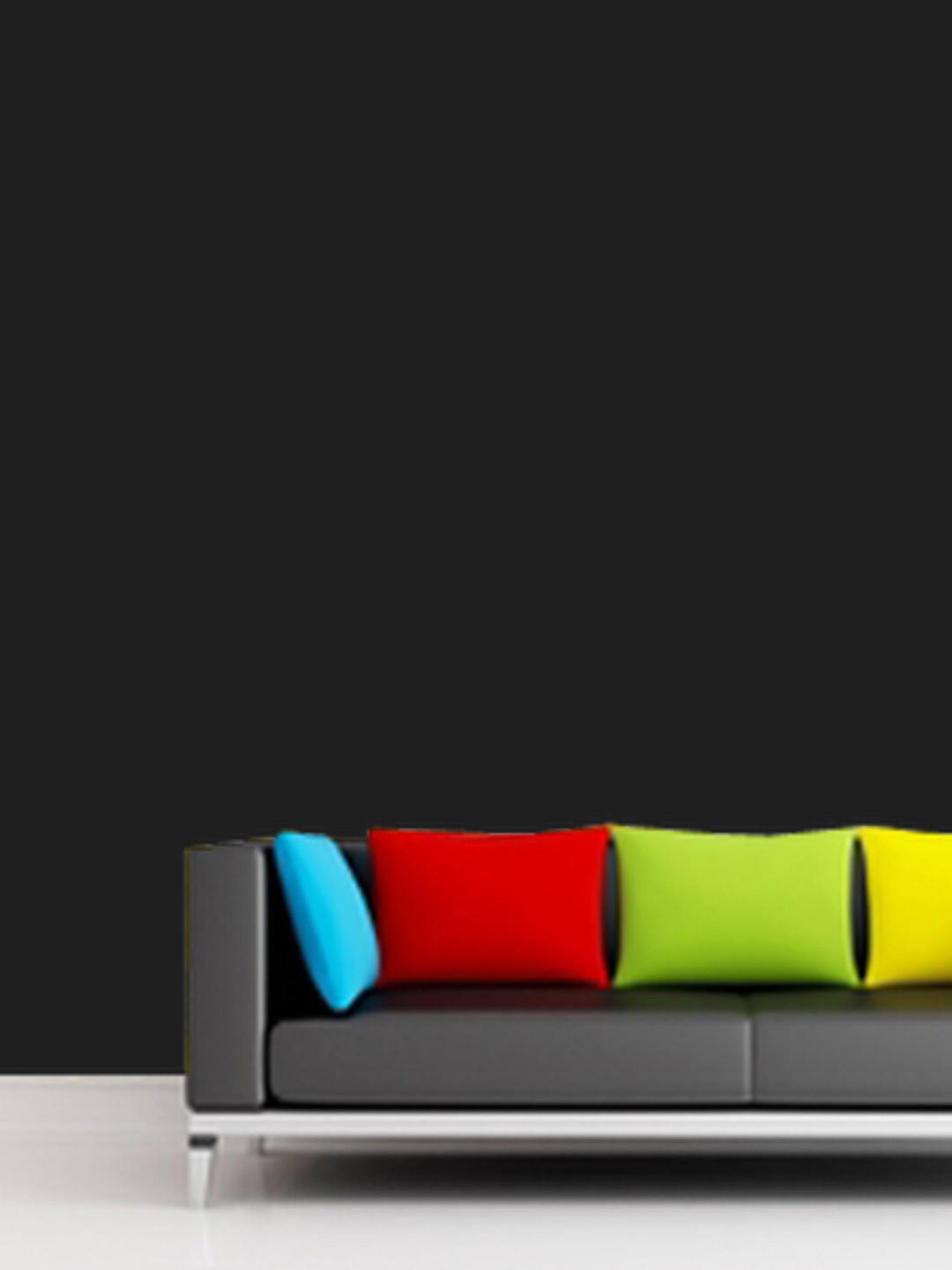 Jaamso Royals Black Plain Matte Vinyl Self Adhesive Wallpaper