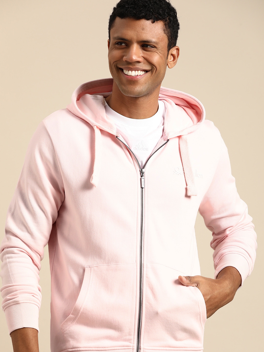 Benetton hooded outlet sweatshirt