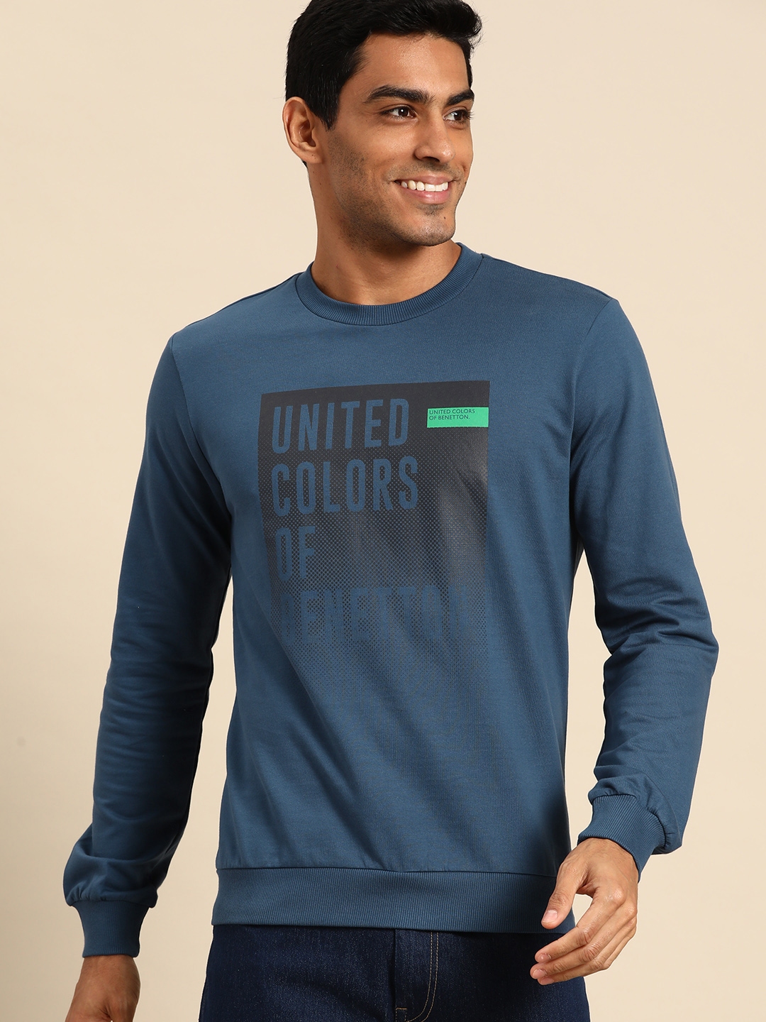 United colors of benetton men's sweatshirt top