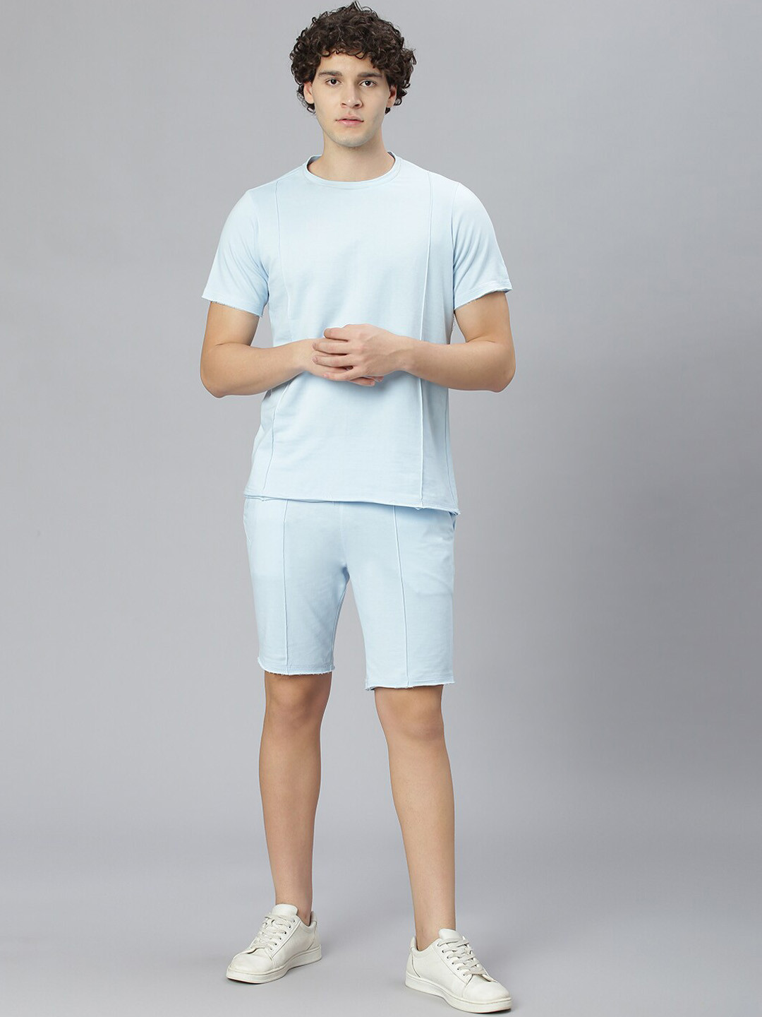 Slowave Pin-Tuck Sports T-Shirt & Shorts