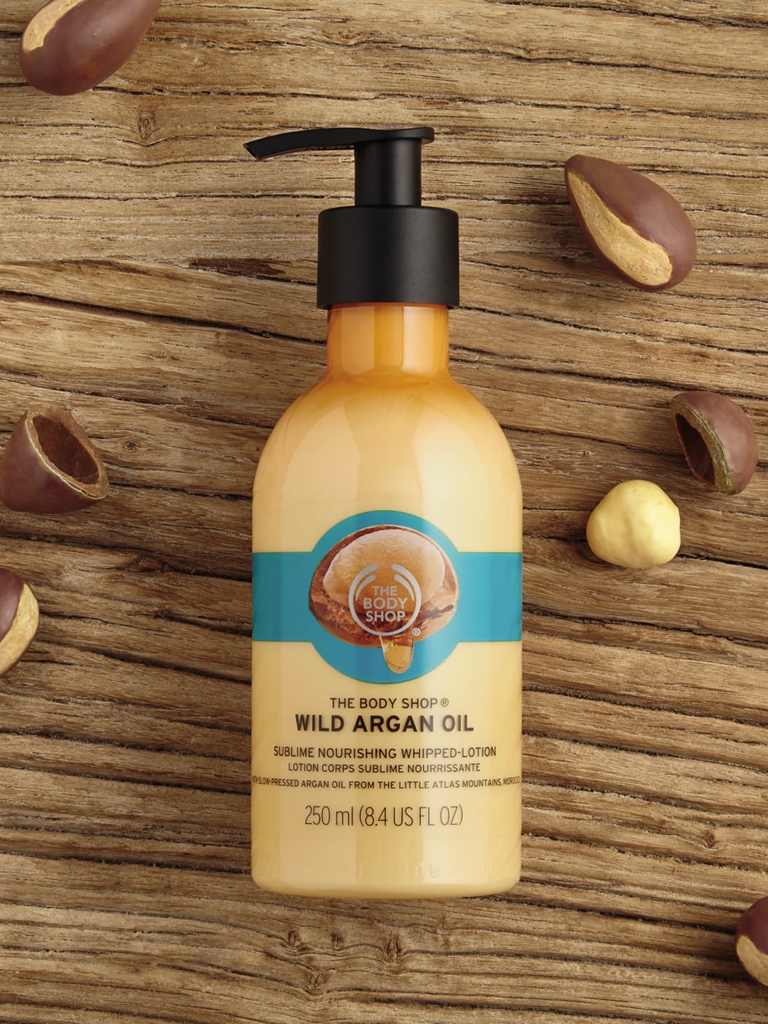 Buy THE BODY White Wild Argan Oil Whipped Sustainable Body Lotion 250ml - Body Lotion for Unisex 2354123 | Myntra