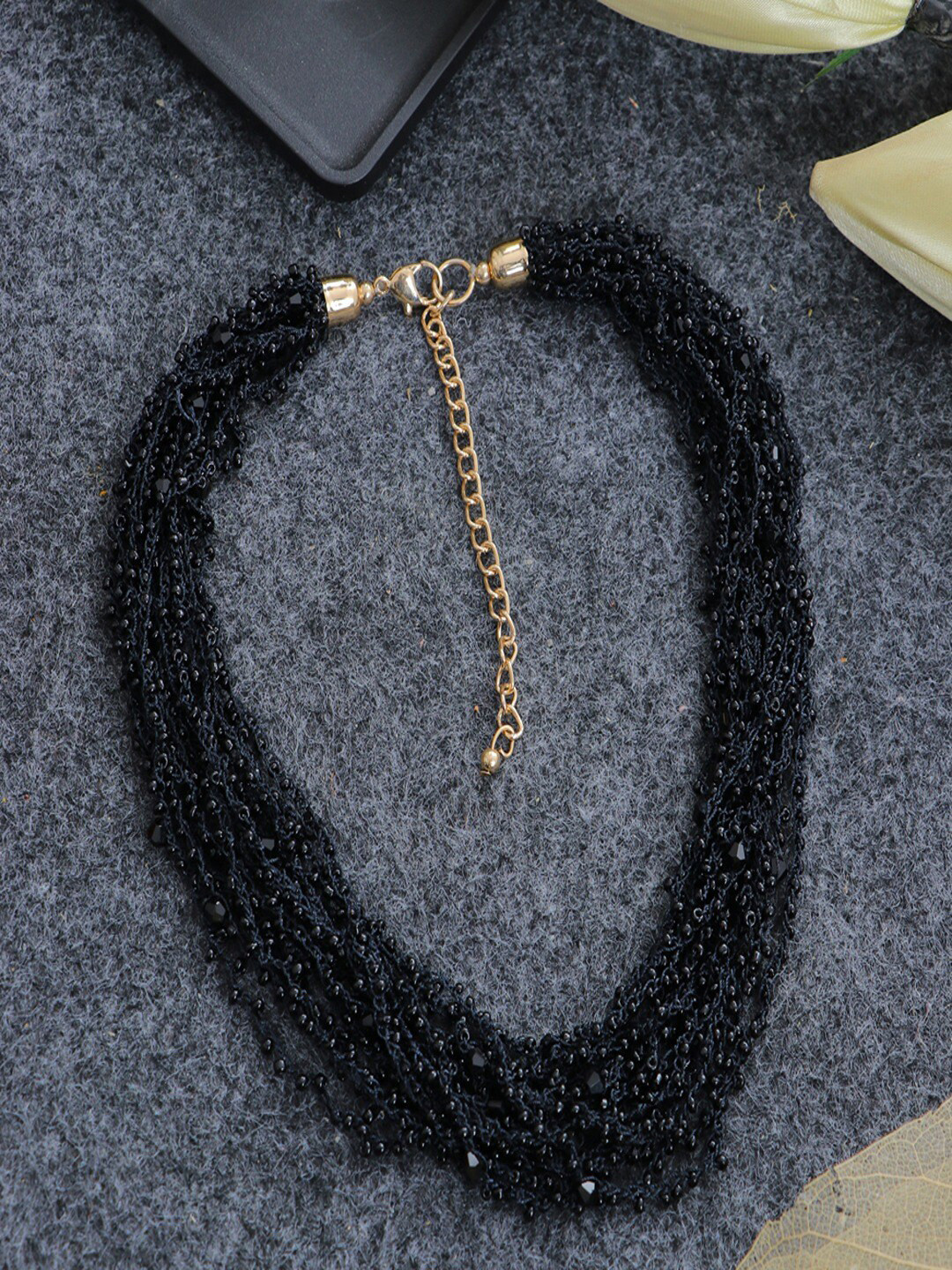 UNIVERSITY TRENDZ Gold-Plated Layered Necklace