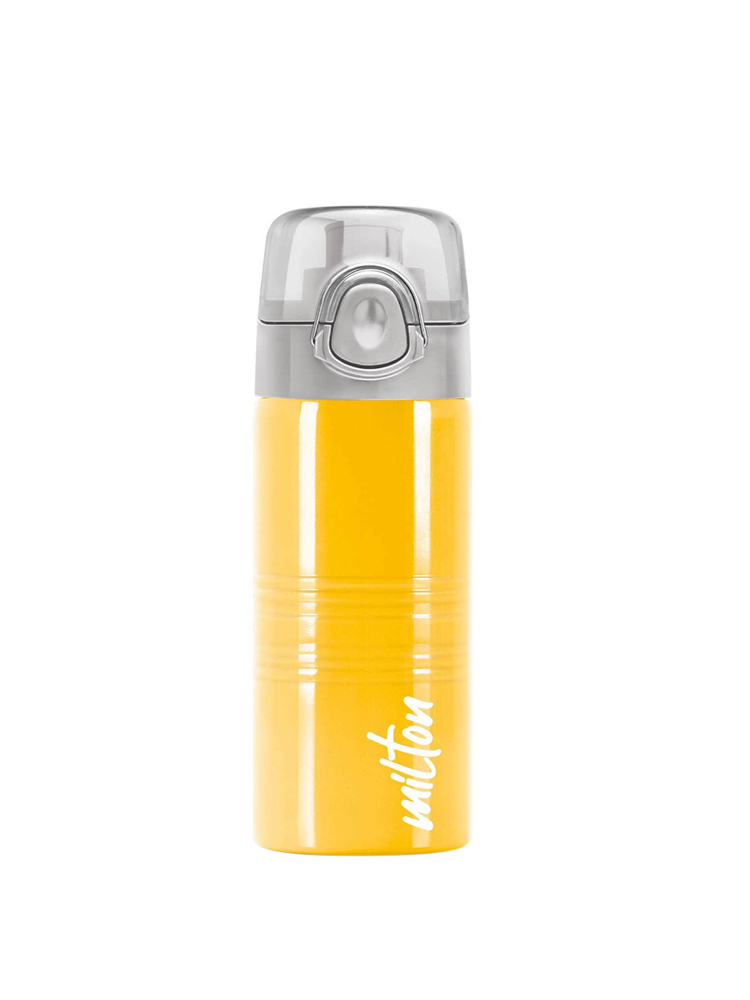 Milton Vogue 500 Yellow Stainless Steel Single Wall Vacuum Water Bottle - 490ml