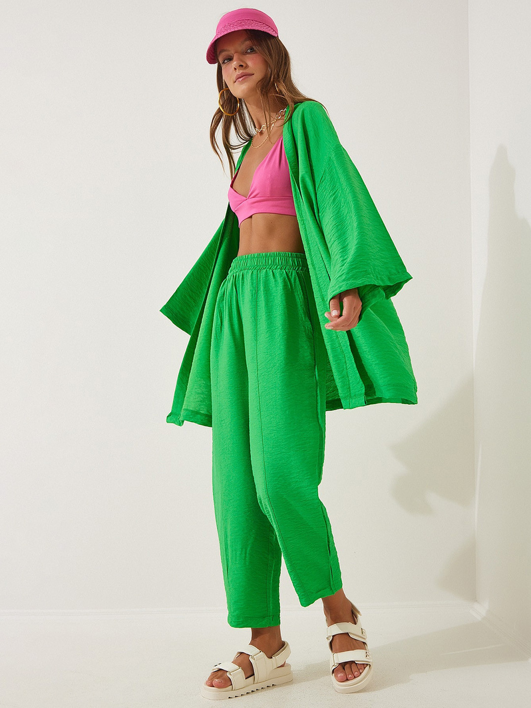 Happiness istanbul Shrug With Trouser Co-Ords