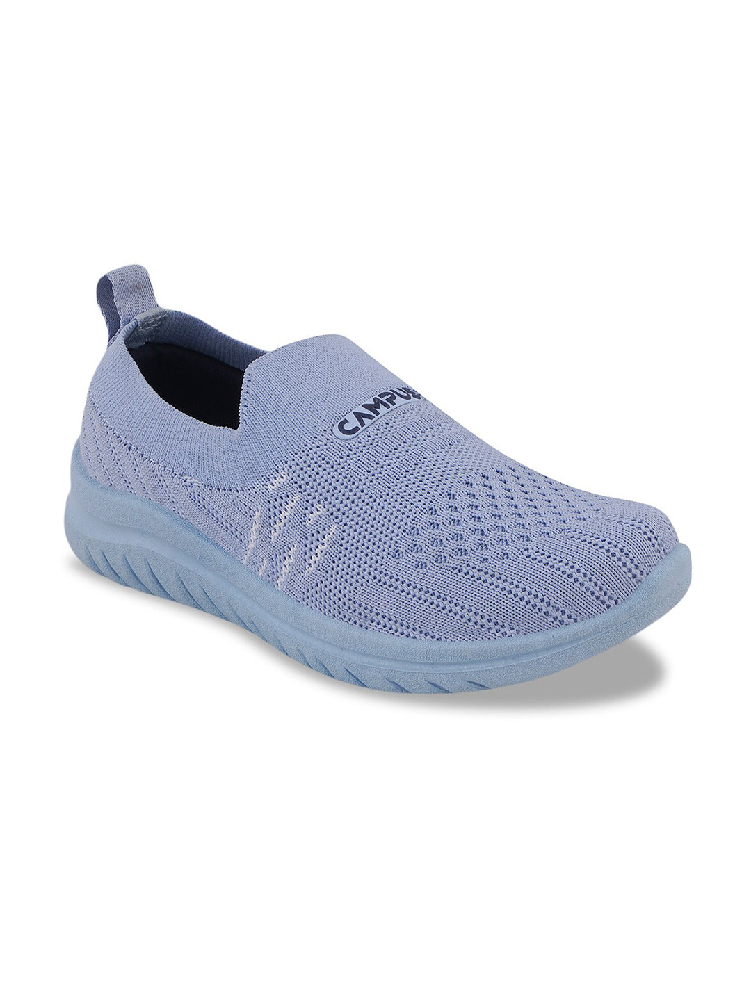 Campus Kids Mesh Slip-On Walking Shoes