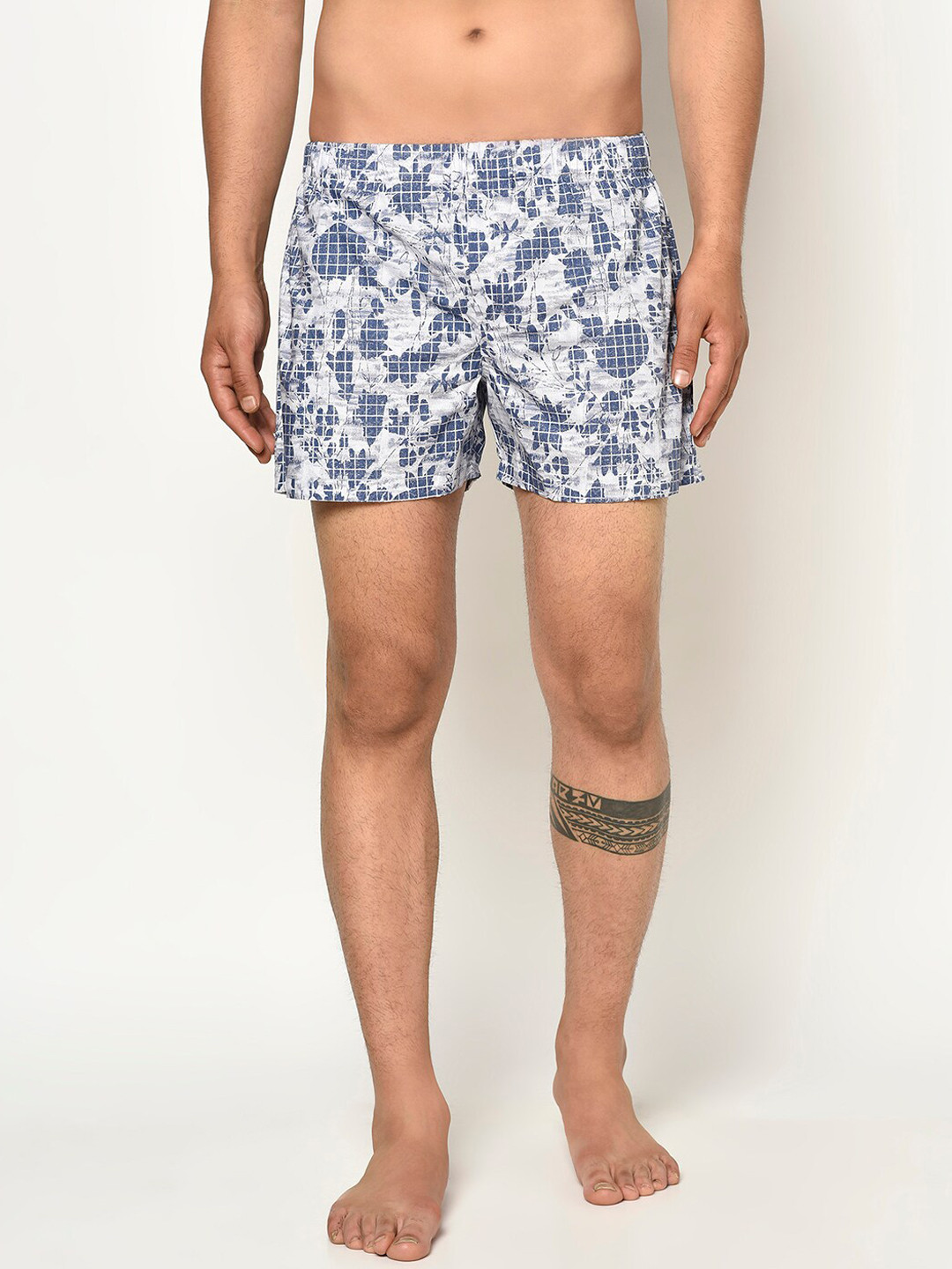 GLITO Men Pure Cotton Printed Boxers BXR#08-S