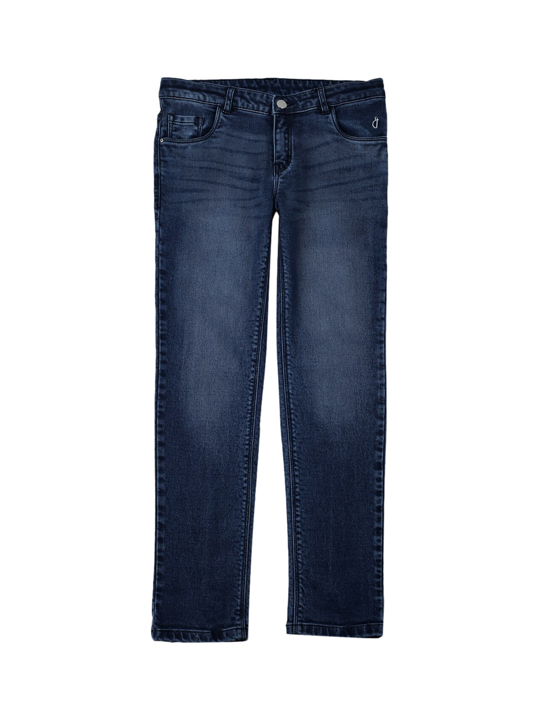 Gini and Jony Girls Embellished Light Fade Denim Jeans
