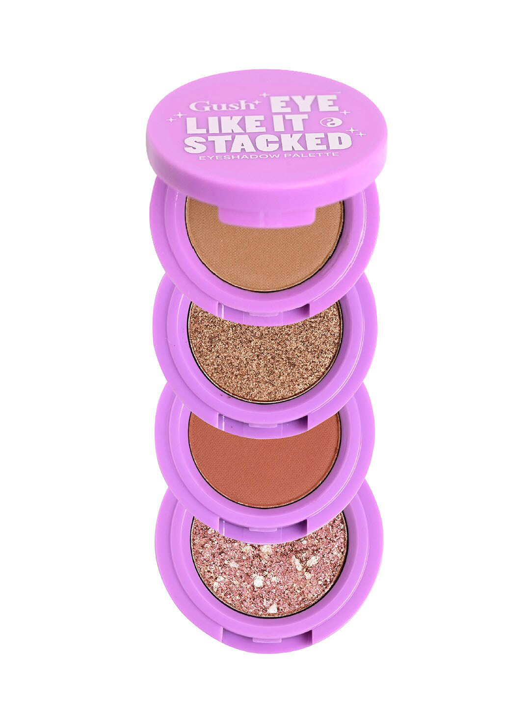 Gush Beauty Eye Like It Stacked 4 in 1 Eyeshadow Palette 3.6 g - Summer Sundowner