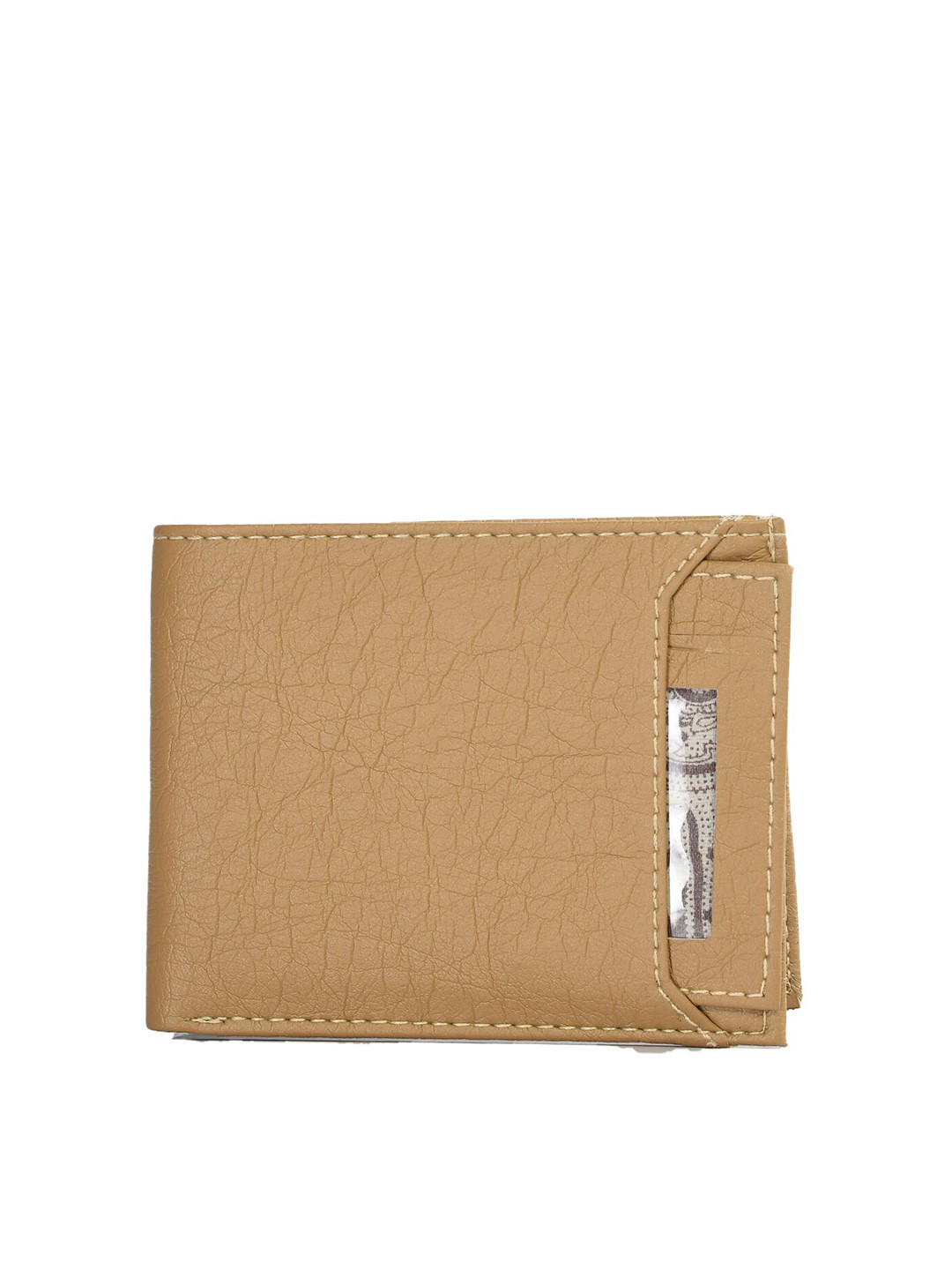WROGN Men Textured Two Fold Wallet