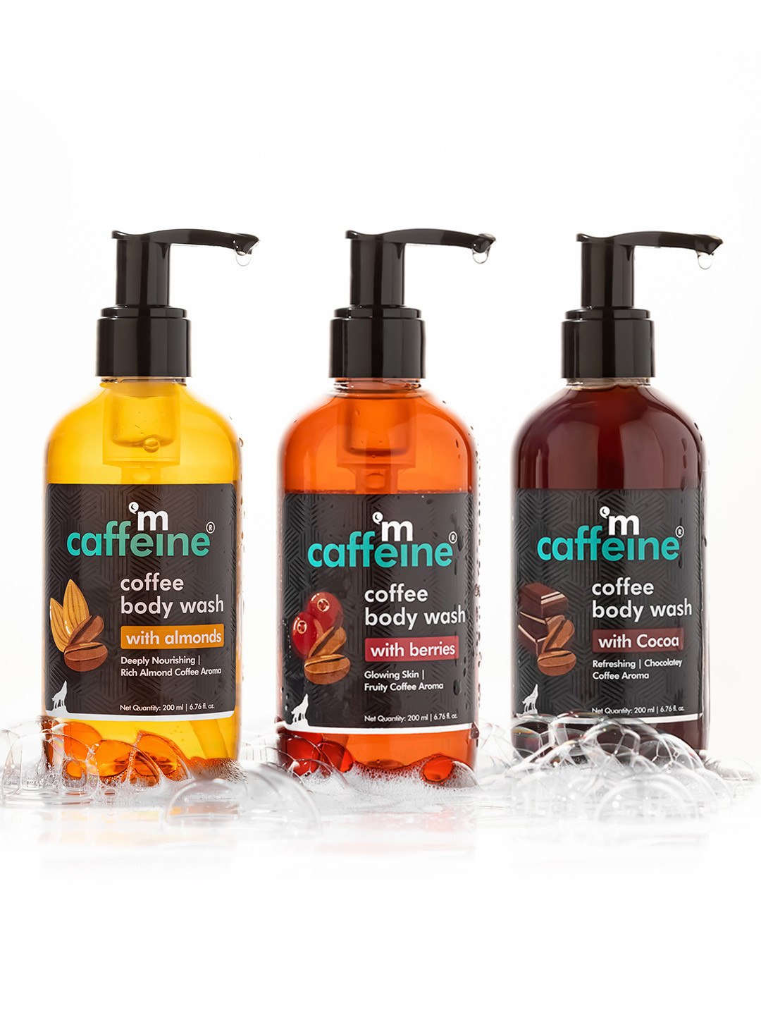 MCaffeine Coffee Body Washes Trio
