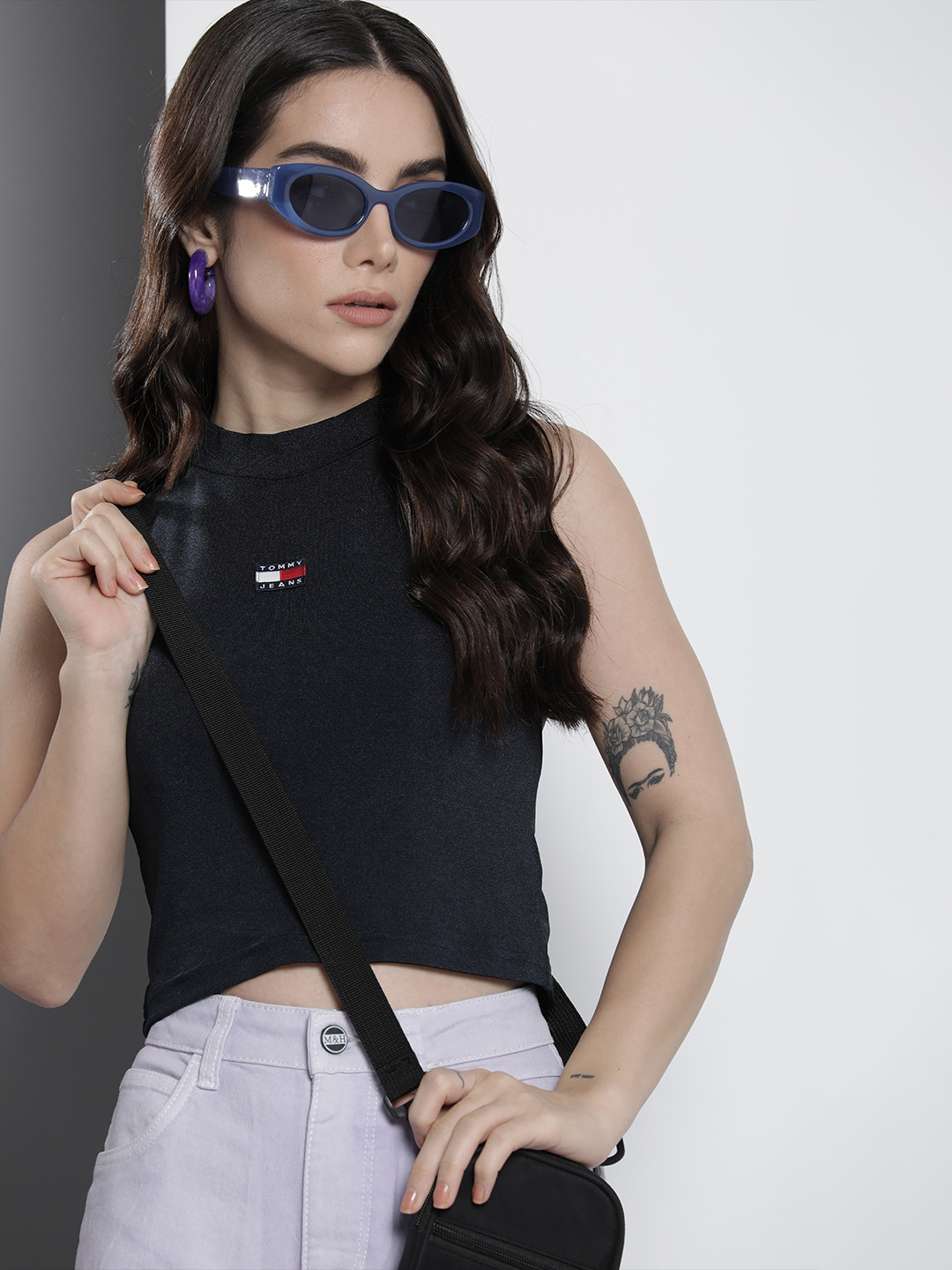 Tommy Hilfiger High Neck Sleeveless T-shirt