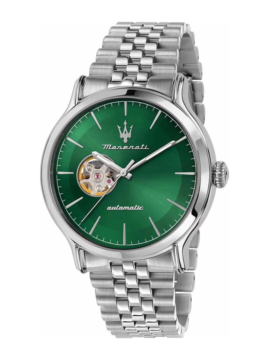 Maserati Men Dial & Bracelet Style Straps Analogue Automatic Watch R8823118010