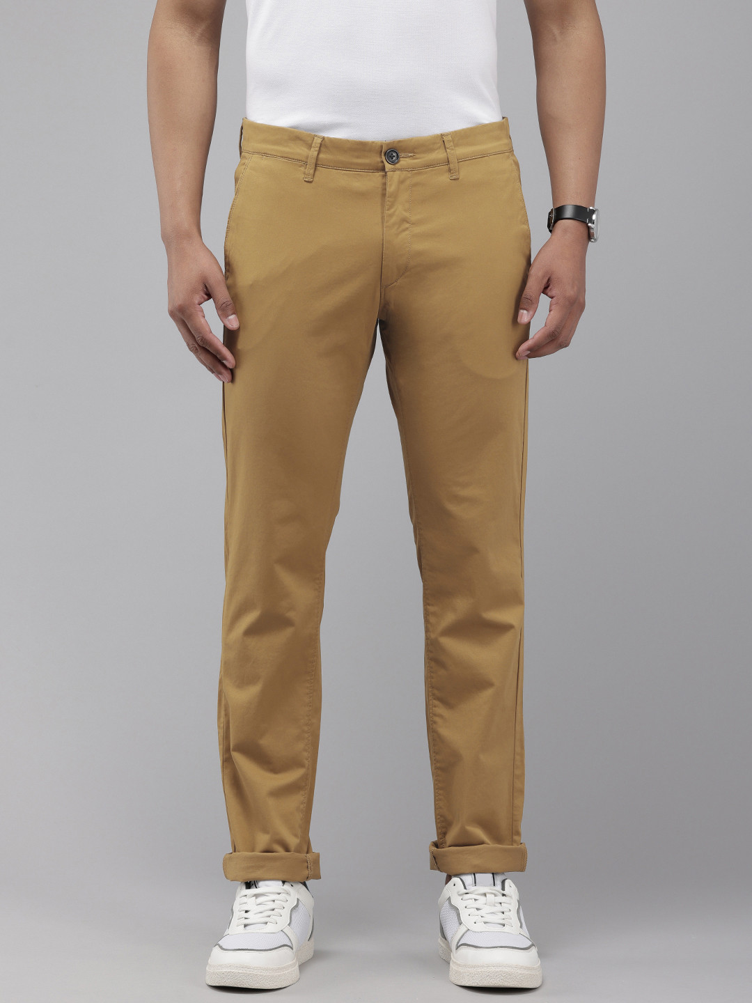 U.S. Polo Assn. Men Denver Slim Fit Chinos Trousers