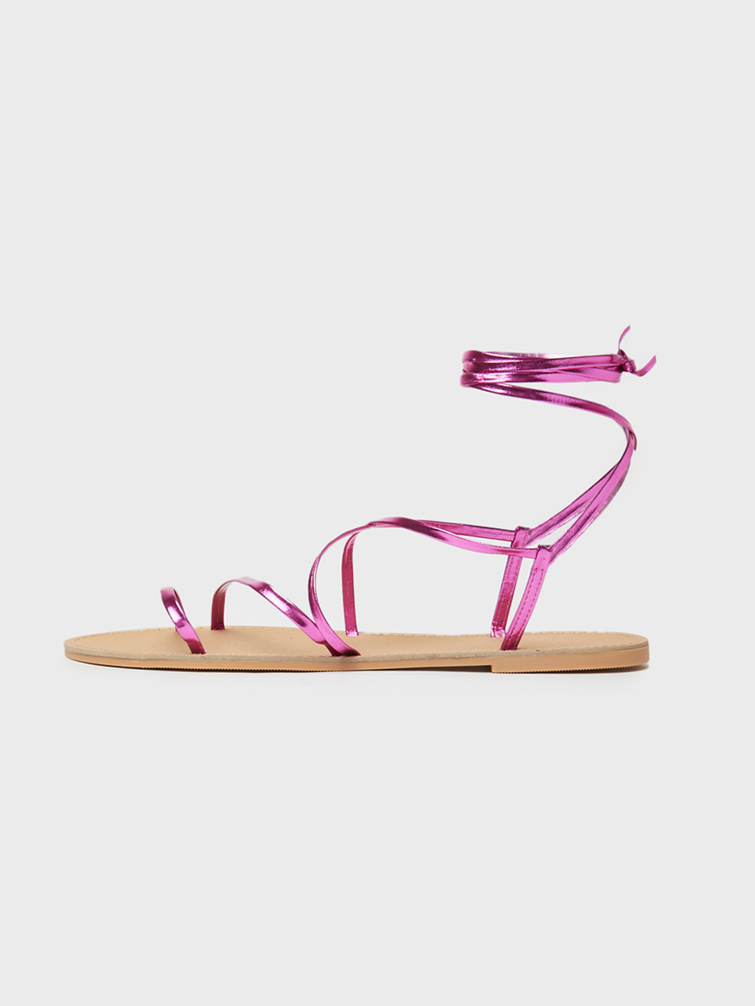 CALLIOPE Women High-top Open Toe Flats