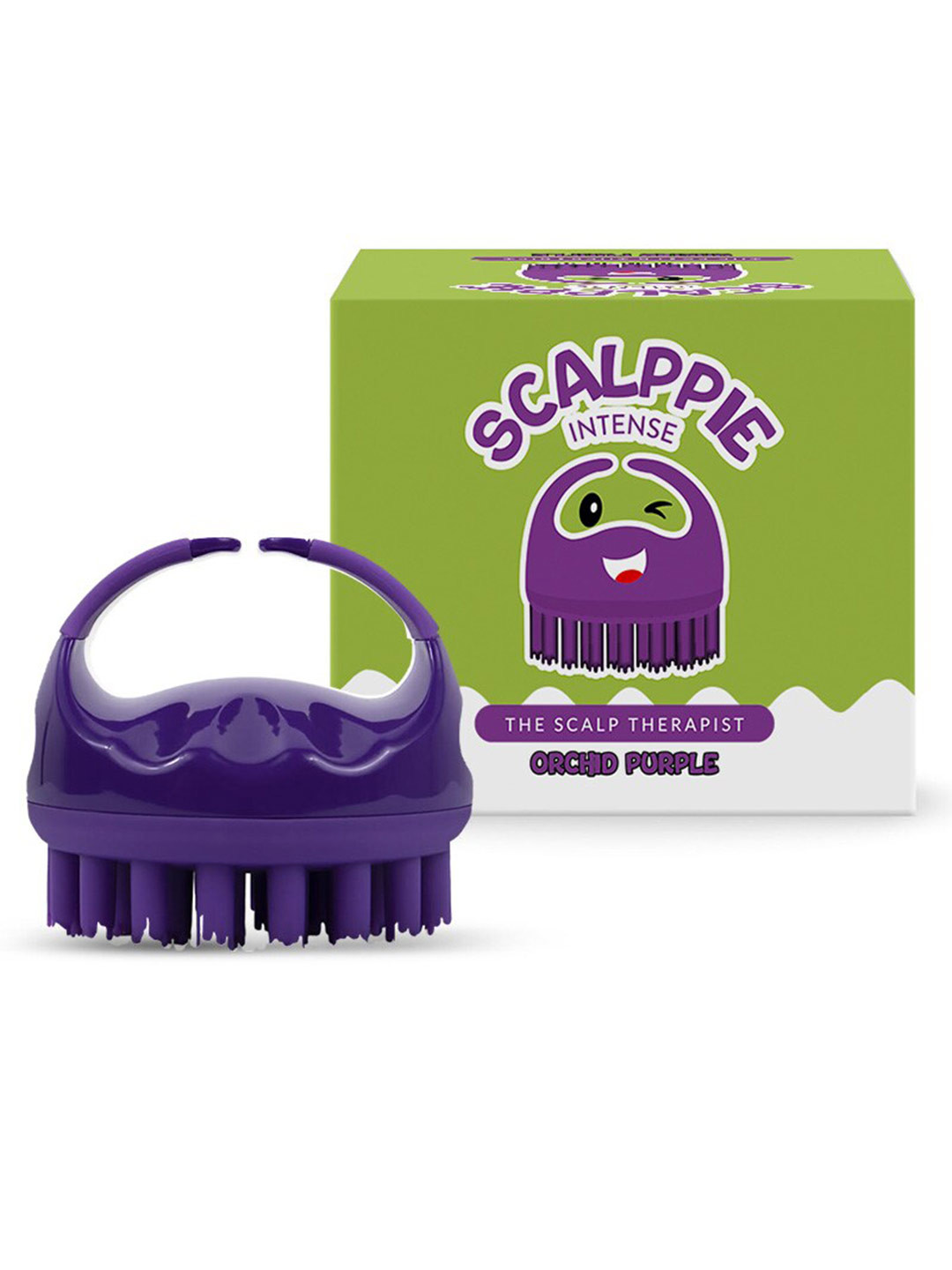 SCALPPIE Intense Hair Scalp Massager & Shampoo Brush - Orchid Purple