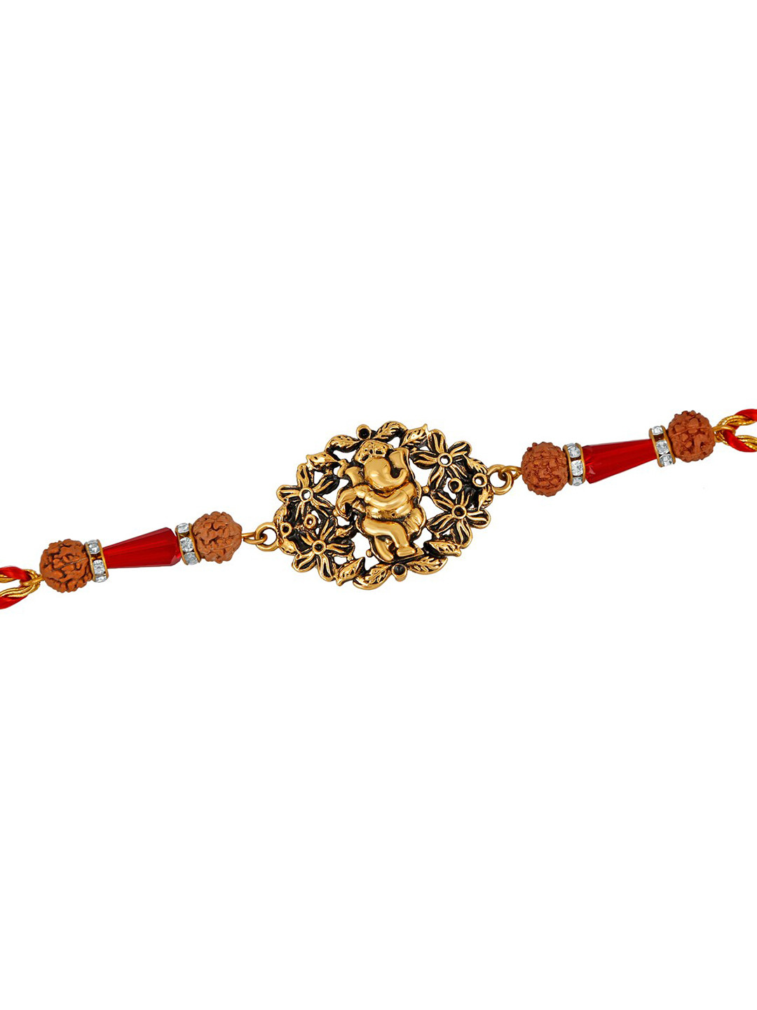 Mahi Men Rudraksh Designed Bracelet Rakhi