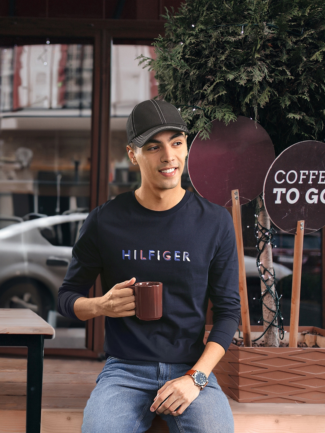 Tommy hilfiger full sleeve shop t shirts india