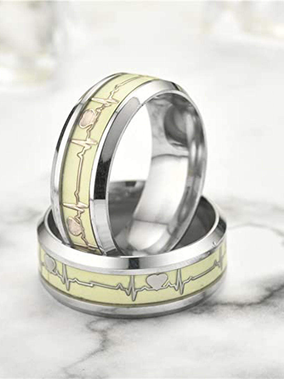 MEENAZ Men Silver-Plated Thumb Band Finger Ring