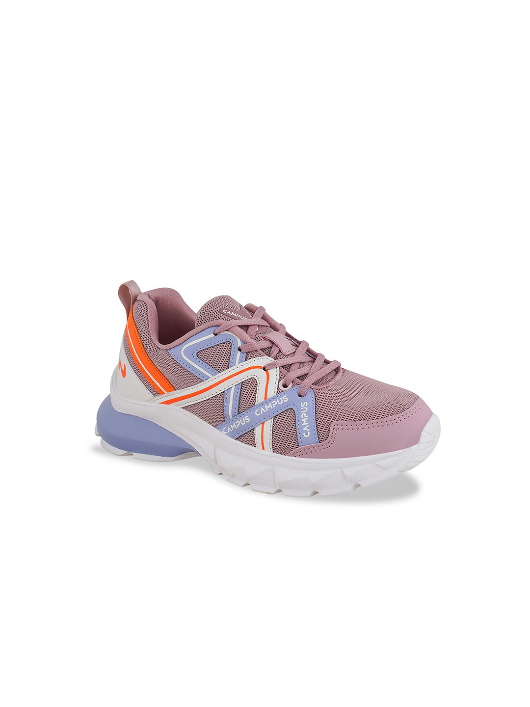 Campus Women ELANA Mesh Lace-Up Running Shoes