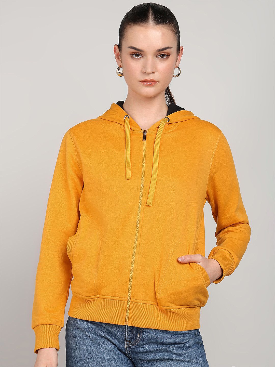 Alan Jones Front-Open Hooded Sweatshirt